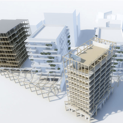 Programme mixte en bois